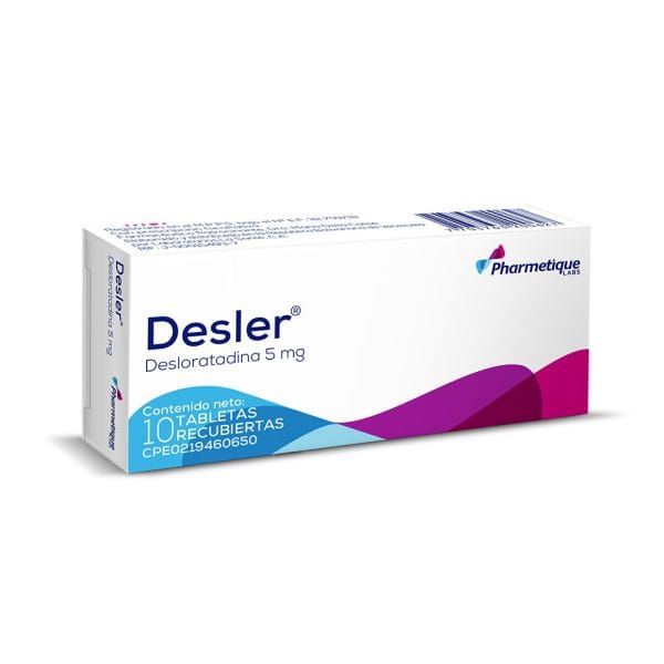Desler 5Mg X 10 TabletasDesloratadina