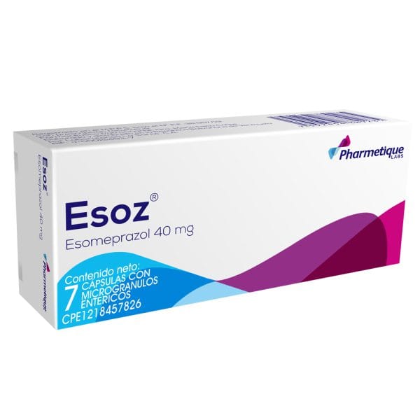 Esoz 40 Mg 7 Capsulas Esomeprazol