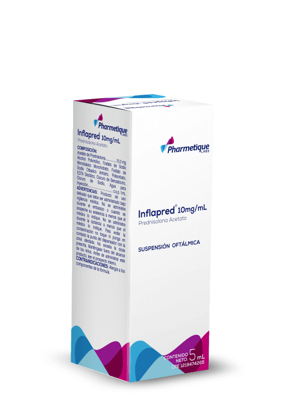 Inflapred 10Mg/Ml 5Ml Prednisolona