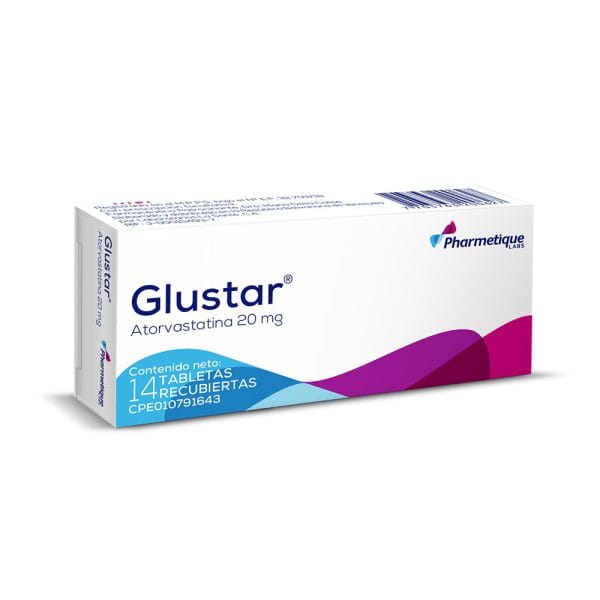 Atorvastatina Glustar 20Mg