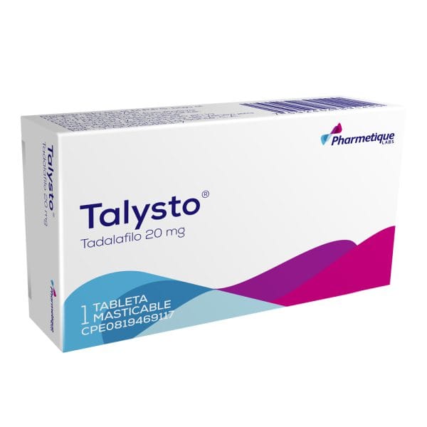 Talysto 20 Mg X 1 Tableta Tadalafilo