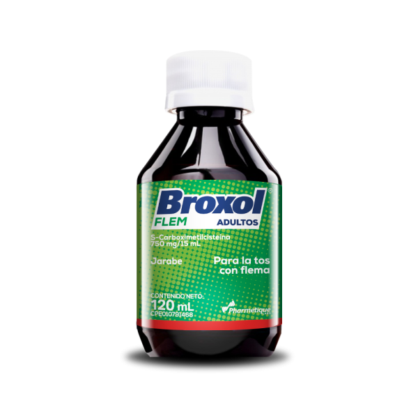 Broxol Flem 750Mg/15Ml Ad Jarabe 120Ml Carboximetilcisteina  La Sante