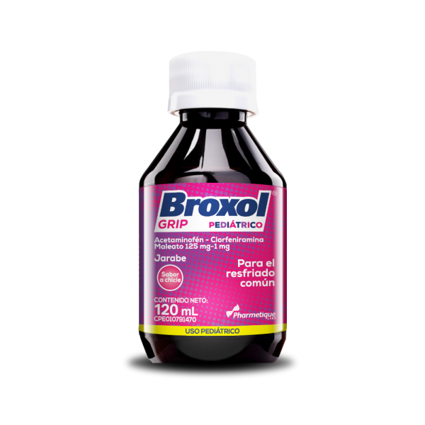 Broxol Grip 120 Ml Jarabe Pediatrico