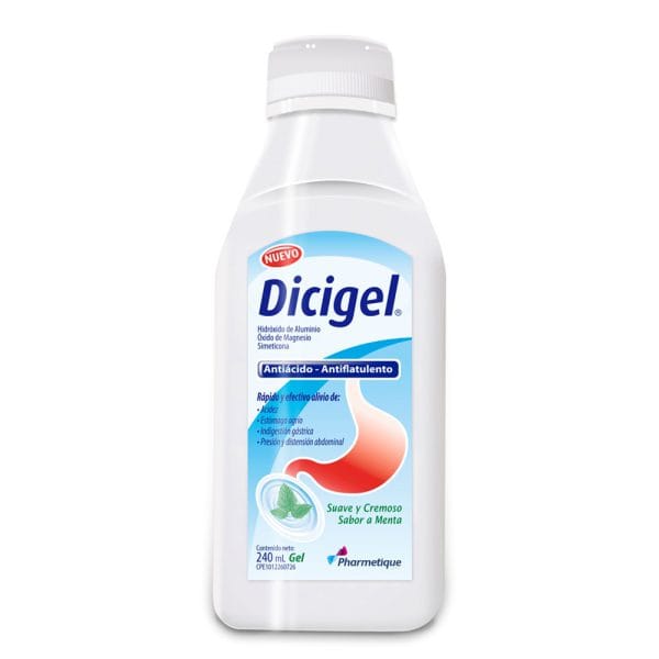Dicigel Reformulado X 240 Ml Antiácido