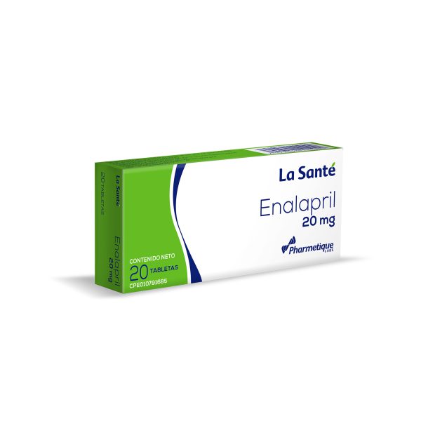 Enalapril 20Mg X20 Tabletas La Sante