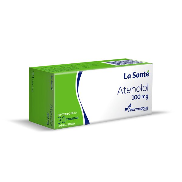 Atenolol 100Mg X30 Tabletas La Sante