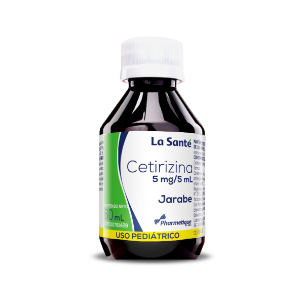 Cetirizina 5Mg/5Ml Jarabe 60Ml La Sante