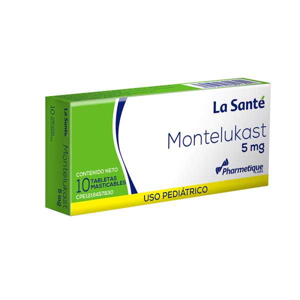 Montelukast 5Mg X10 Tabletas La Sante