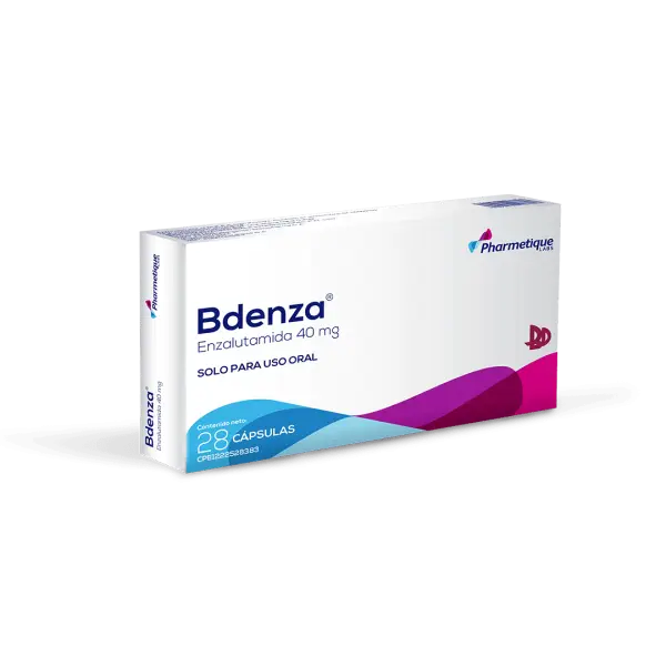 Bdenza Enzalutamida 40mg X28 Cápsulas Pharmetique Specialty Care